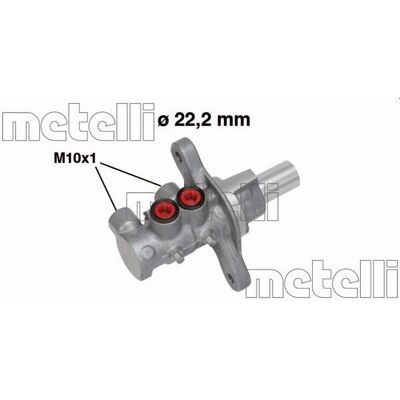 METELLI 05-0675 Aluminium Bremse Hovedcylinder - Brake Master Cylinder METELLI 05-0675 Aluminium Bremse Hovedcylinder - Brake Master Cylinder
