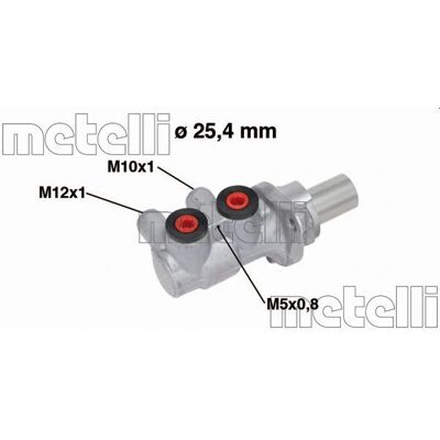 Metelli Opel Astra H Cabriolet Brake Pump - 05-0717 Metelli Opel Astra H Cabriolet Brake Pump - 05-0717