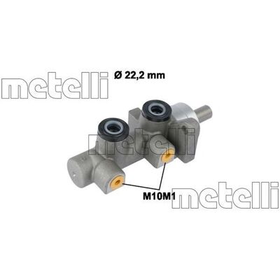 METELLI 05-0722 Aluminium Hovedbremsevæske METELLI 05-0722 Aluminium Hovedbremsevæske