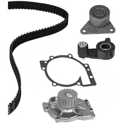 METELLI Water Pump + Gear Belt Set - Volvo OEM Numbers METELLI Water Pump + Gear Belt Set - Volvo OEM Numbers