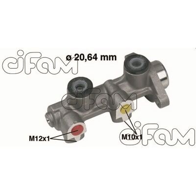 Metzger 202-190 Maitre-Cylindre - Cilindro Freno per Opel Metzger 202-190 Maitre-Cylindre - Cilindro Freno per Opel
