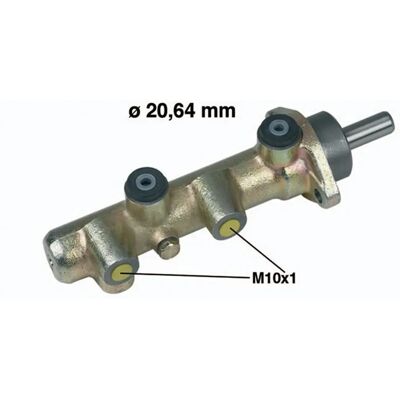 Metelli Modelo 05-0092 Cilindro Mestre de Freio em Ferro Fundido - Cilindro Mestre de Freio Metelli Modelo 05-0092 Cilindro Mestre de Freio em Ferro Fundido - Cilindro Mestre de Freio