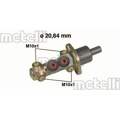 METELLI 05-0207 Δοχείο Φρένου - Brake Master Cylinder METELLI 05-0207 Δοχείο Φρένου - Brake Master Cylinder