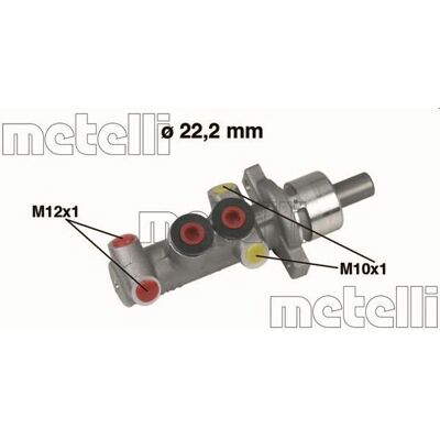METELLI 05-0310 Cilindro Maestro Freno - Cilindro Maestro Freno METELLI 05-0310 Cilindro Maestro Freno - Cilindro Maestro Freno