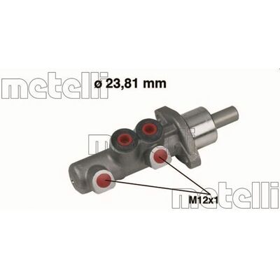 METELLI Modèle 05-0367 Cylindre de Maître-Cylindre de Frein en Aluminium - Cylindre de Maître-Cylindre de Frein - Publicité METELLI Modèle 05-0367 Cylindre de Maître-Cylindre de Frein en Aluminium - Cylindre de Maître-Cylindre de Frein - Publicité