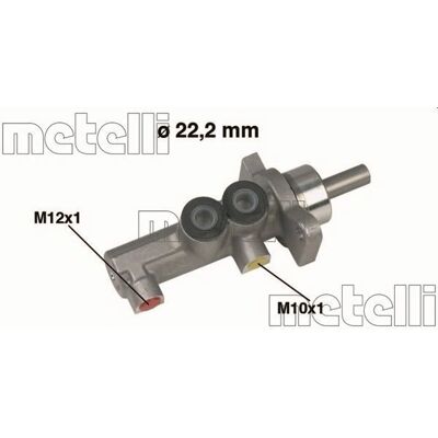 METELLI 05-0381 Cilindro Freno in Alluminio - Brake Master Cylinder METELLI 05-0381 Cilindro Freno in Alluminio - Brake Master Cylinder