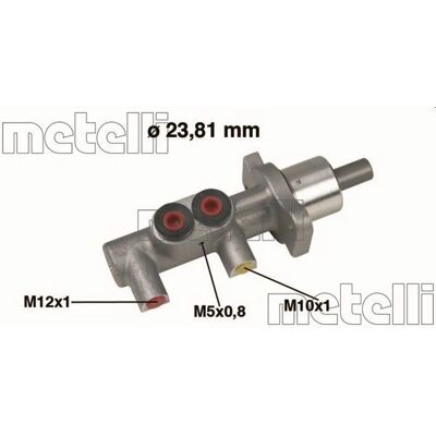 METELLI 05-0382 Aluminium Hauptbremszylinder - Hauptbremszylinder METELLI 05-0382 Aluminium Hauptbremszylinder - Hauptbremszylinder