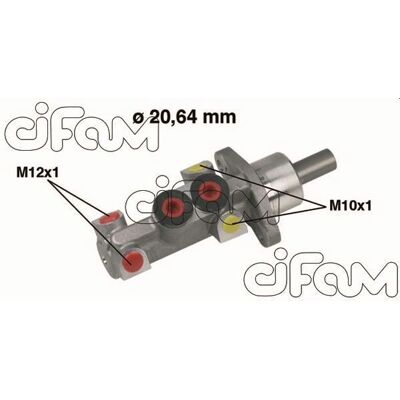 CIFAM - 202-388 - Aluminium - Master Cylinder CIFAM - 202-388 - Aluminium - Master Cylinder