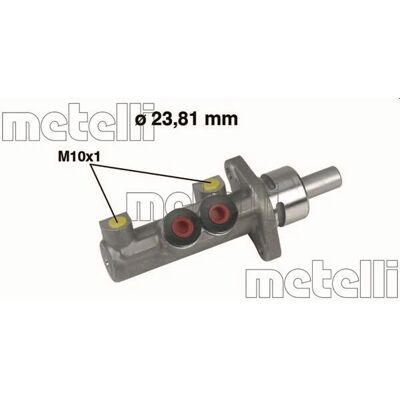 METELLI Μοντέλο 05-0412 Δοχείο Φρένων - Brake Master Cylinder METELLI Μοντέλο 05-0412 Δοχείο Φρένων - Brake Master Cylinder