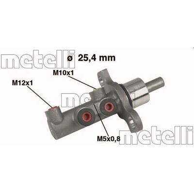 METELLI 05-0438 Cylindre de Frein en Aluminium - Brake Master Cylinder - Publicité METELLI 05-0438 Cylindre de Frein en Aluminium - Brake Master Cylinder - Publicité