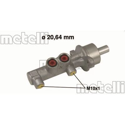 METELLI 05-0538 Δοχείο Φρένου - Brake Master Cylinder METELLI 05-0538 Δοχείο Φρένου - Brake Master Cylinder