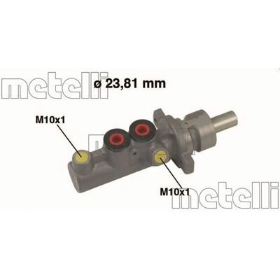 METELLI Μοντέλο 05-0544 Αλουμινένιος Δοχείο Φρένων - brake master cylinder METELLI Μοντέλο 05-0544 Αλουμινένιος Δοχείο Φρένων - brake master cylinder
