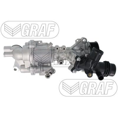 Bomba de água GRAF PA1476 - Junta de depressão - Mercedes-Benz Bomba de água GRAF PA1476 - Junta de depressão - Mercedes-Benz