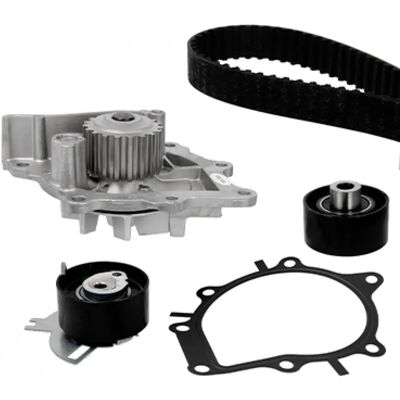 METELLI Bomba d'água e kit de correia de distribuição - 25,4mm - Compatível com Peugeot, Citroën, Ford METELLI Bomba d'água e kit de correia de distribuição - 25,4mm - Compatível com Peugeot, Citroën, Ford