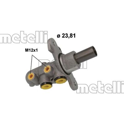 METELLI 05-1220 Κύλινδρος Φρένου σε Αλουμίνιο - Κύλινδρος Φρένου METELLI 05-1220 Κύλινδρος Φρένου σε Αλουμίνιο - Κύλινδρος Φρένου