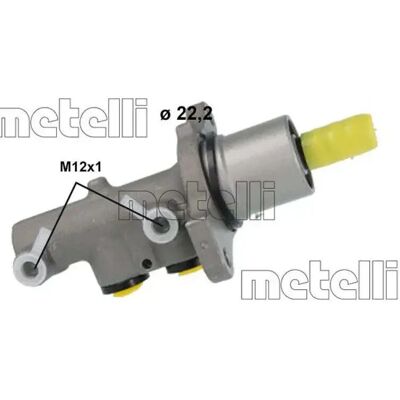 METELLI 05-1237 Αλουμινένιο Δοχείο Φρένου - Brake Master Cylinder METELLI 05-1237 Αλουμινένιο Δοχείο Φρένου - Brake Master Cylinder