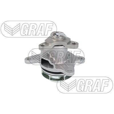 Bomba d'água GRAF PA1468 - Metal para sistemas de correia Bomba d'água GRAF PA1468 - Metal para sistemas de correia