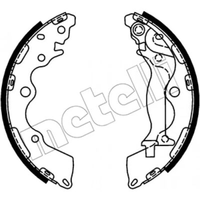 METELLI 53-0739 Pastiglie dei Freni - Compatibile con KIA METELLI 53-0739 Pastiglie dei Freni - Compatibile con KIA