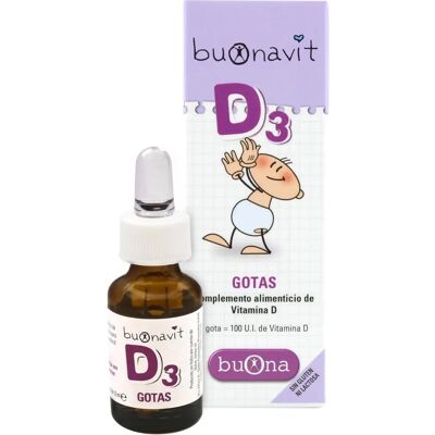 Buona Buonavit D3 Gocce 12ml - Integratore osseo Buona Buonavit D3 Gocce 12ml - Integratore osseo