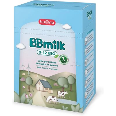 Latte in polvere biologico BBmilk 0-12 - 800g Latte in polvere biologico BBmilk 0-12 - 800g