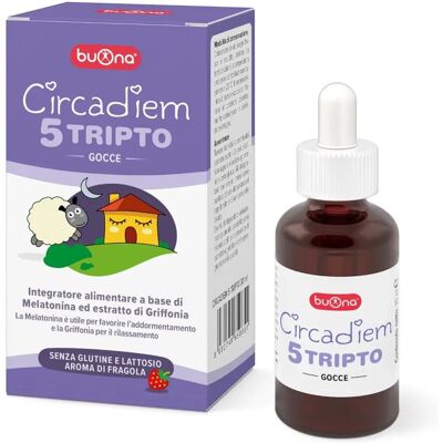 Buona Buonadiem 5 Tripto Sonno - Integratore alimentare Buona Buonadiem 5 Tripto Sonno - Integratore alimentare