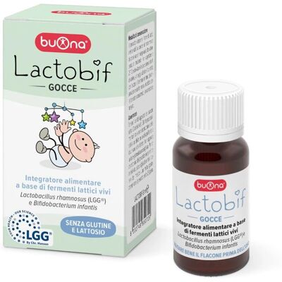 Buona Lactobif Probiotico per Neonati - Supporta la Flora Intestinale - 8ml Buona Lactobif Probiotico per Neonati - Supporta la Flora Intestinale - 8ml