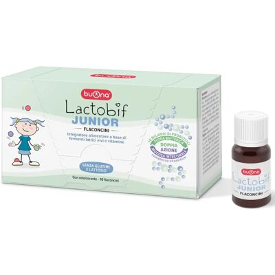 BUONA SpA SOCIETA' BENEFIT Lactobif JUNIOR - Integratore probiotico e vitamine BUONA SpA SOCIETA' BENEFIT Lactobif JUNIOR - Integratore probiotico e vitamine
