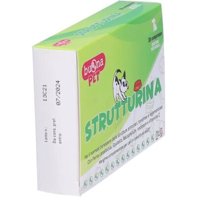 BUONA SpA SOCIETA' BENEFIT Strutturina 30 Compresse - Integratore per cani BUONA SpA SOCIETA' BENEFIT Strutturina 30 Compresse - Integratore per cani