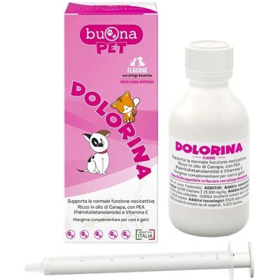 Buona Pet Dolorina - Integratore per dolore in cani e gatti - 90g Pasta liquida Buona Pet Dolorina - Integratore per dolore in cani e gatti - 90g Pasta liquida