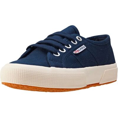 Superga Junior Cotu Classic Baskets Marine - Baskets Superga Junior Cotu Classic Baskets Marine - Baskets
