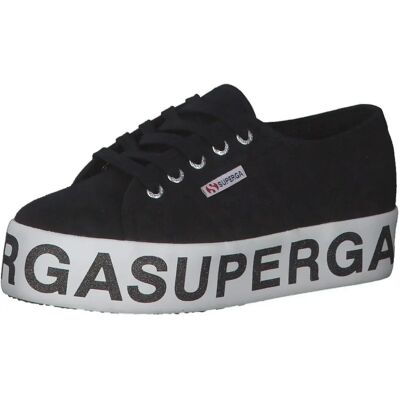 Superga Baskets Femme 2790 - Cotw Glitter Lettering - Sneakers - Publicité Superga Baskets Femme 2790 - Cotw Glitter Lettering - Sneakers - Publicité