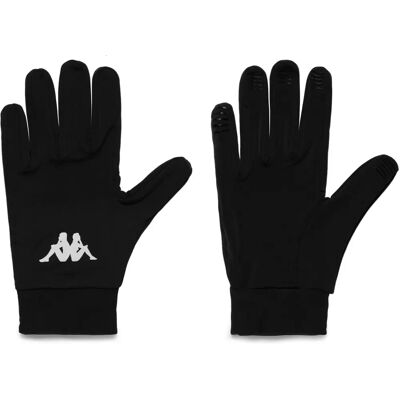 Gants Noirs Kappa Aves 3 - Gants - Publicité Gants Noirs Kappa Aves 3 - Gants - Publicité