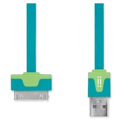 Zielony płaski kabel synchronizacyjny Aiino - Kabel i adapter Zielony płaski kabel synchronizacyjny Aiino - Kabel i adapter