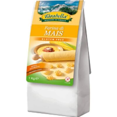 Farabella Farina di Mais Senza Glutine - 1 kg - Per Pasticceria Senza Glutine Farabella Farina di Mais Senza Glutine - 1 kg - Per Pasticceria Senza Glutine