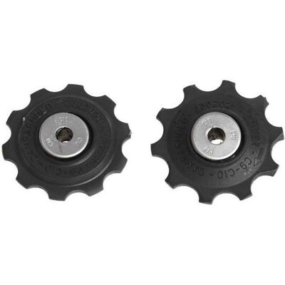 Campagnolo Schaltrollen - Schwarz - Paar - Schaltrollen Campagnolo Schaltrollen - Schwarz - Paar - Schaltrollen