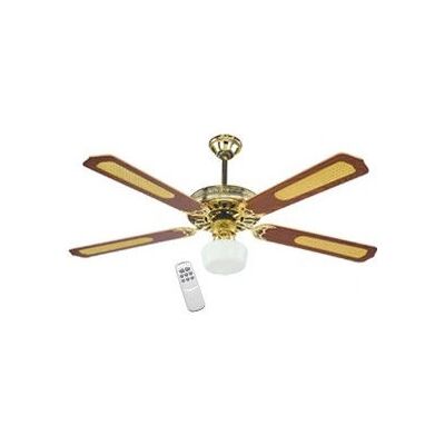 DCG Eltronic VE CRD43 TL - Marrone, Oro - Ventilatore a soffitto DCG Eltronic VE CRD43 TL - Marrone, Oro - Ventilatore a soffitto