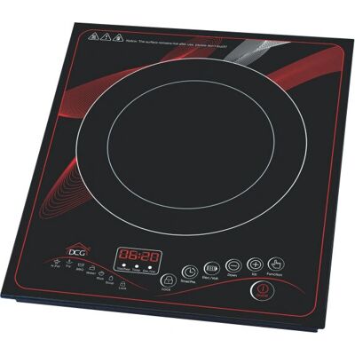 DCG Eltronic - EKP2430 - Negro, Rojo - Cocina de inducción DCG Eltronic - EKP2430 - Negro, Rojo - Cocina de inducción