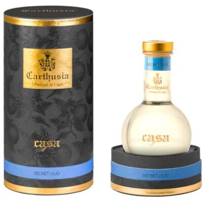 Diffuseur Carthusia - Oud Secret - 100ml - Diffuseur - Publicité Diffuseur Carthusia - Oud Secret - 100ml - Diffuseur - Publicité