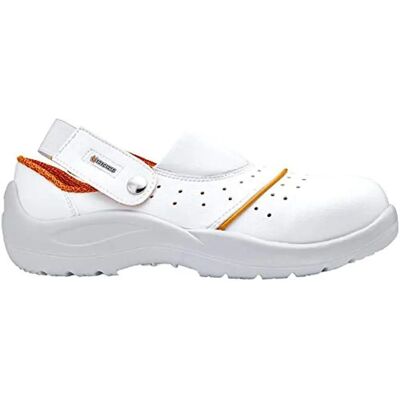 Zapato de higiene Base B505 blanco con orificios - Calzado Zapato de higiene Base B505 blanco con orificios - Calzado