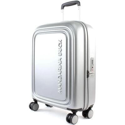 Mandarina Duck Logoduck+ 4-Wheel-Trolley 55 cm (P10SZV54) - silver Mandarina Duck Logoduck+ 4-Wheel-Trolley 55 cm (P10SZV54) - silver