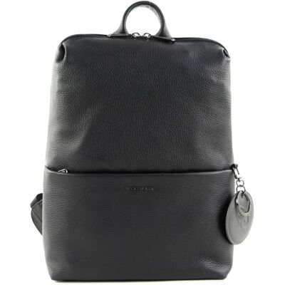 Mandarina Duck Mellow Leather Rucksack - Elegant, Funktional, Schwarz Mandarina Duck Mellow Leather Rucksack - Elegant, Funktional, Schwarz
