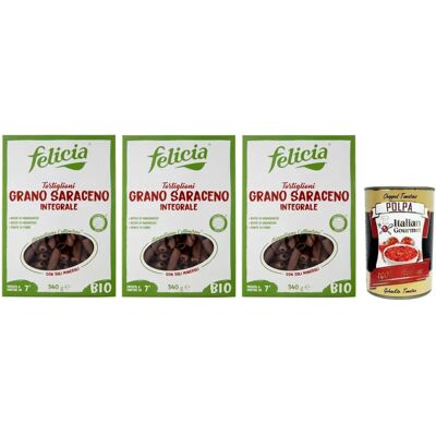 Andriani Pasta di Grano Saraceno Biologico Tortiglioni - Senza Glutine Andriani Pasta di Grano Saraceno Biologico Tortiglioni - Senza Glutine