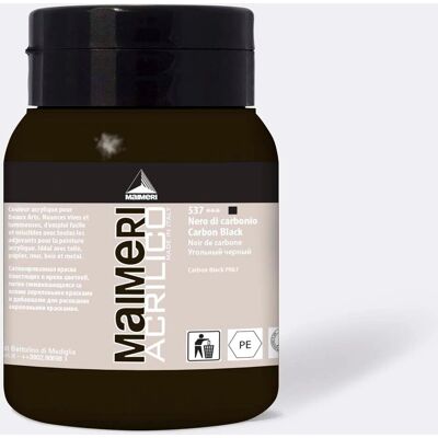 MAIMERI - Acrilico Nero Di Carbonio - Czarny węgiel MAIMERI - Acrilico Nero Di Carbonio - Czarny węgiel