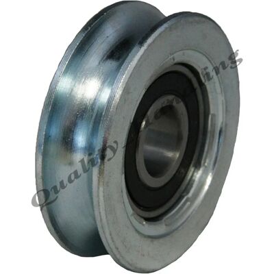 Rueda para Cancel de Comunello - 310 mm Ranura Redonda Acero Zincado - 12 piezas Rueda para Cancel de Comunello - 310 mm Ranura Redonda Acero Zincado - 12 piezas