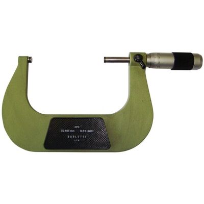 Borletti Meln/4W Micrometro Esterno - 75-100mm - Strumento di Alta Precisione Borletti Meln/4W Micrometro Esterno - 75-100mm - Strumento di Alta Precisione