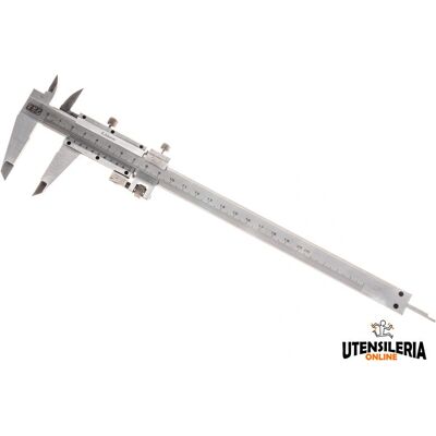 Calibro LTF 200mm - Acciaio Inox, Vernier, Asta di Profondità Calibro LTF 200mm - Acciaio Inox, Vernier, Asta di Profondità