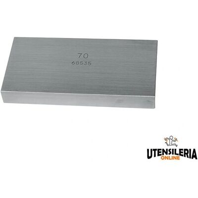 BORLETTI - BLS0/7000 - 70mm - Acciaio G0 - Blocco di misura BORLETTI - BLS0/7000 - 70mm - Acciaio G0 - Blocco di misura