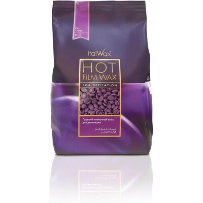 Italwax Plum Film Wax - Low Temp Hard Wax 1kg Italwax Plum Film Wax - Low Temp Hard Wax 1kg