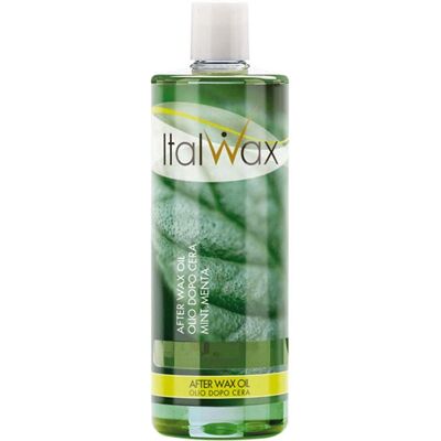 Huile après-épilation à la menthe ItalWax - 500ml - Publicité Huile après-épilation à la menthe ItalWax - 500ml - Publicité