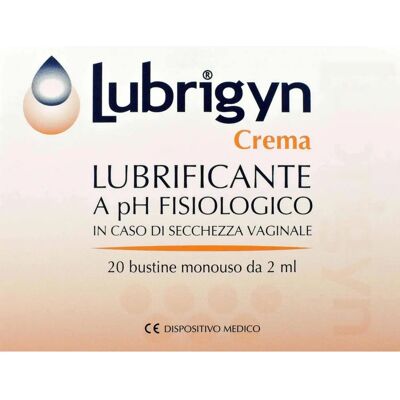 Crema Vaginale Lubrigyn di Uniderm - Sensibile, Idratante, 20 Bustine Crema Vaginale Lubrigyn di Uniderm - Sensibile, Idratante, 20 Bustine